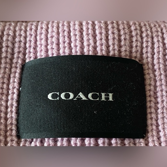 Coach Beanie and Scarf Set NWT - Picture 4 of 6